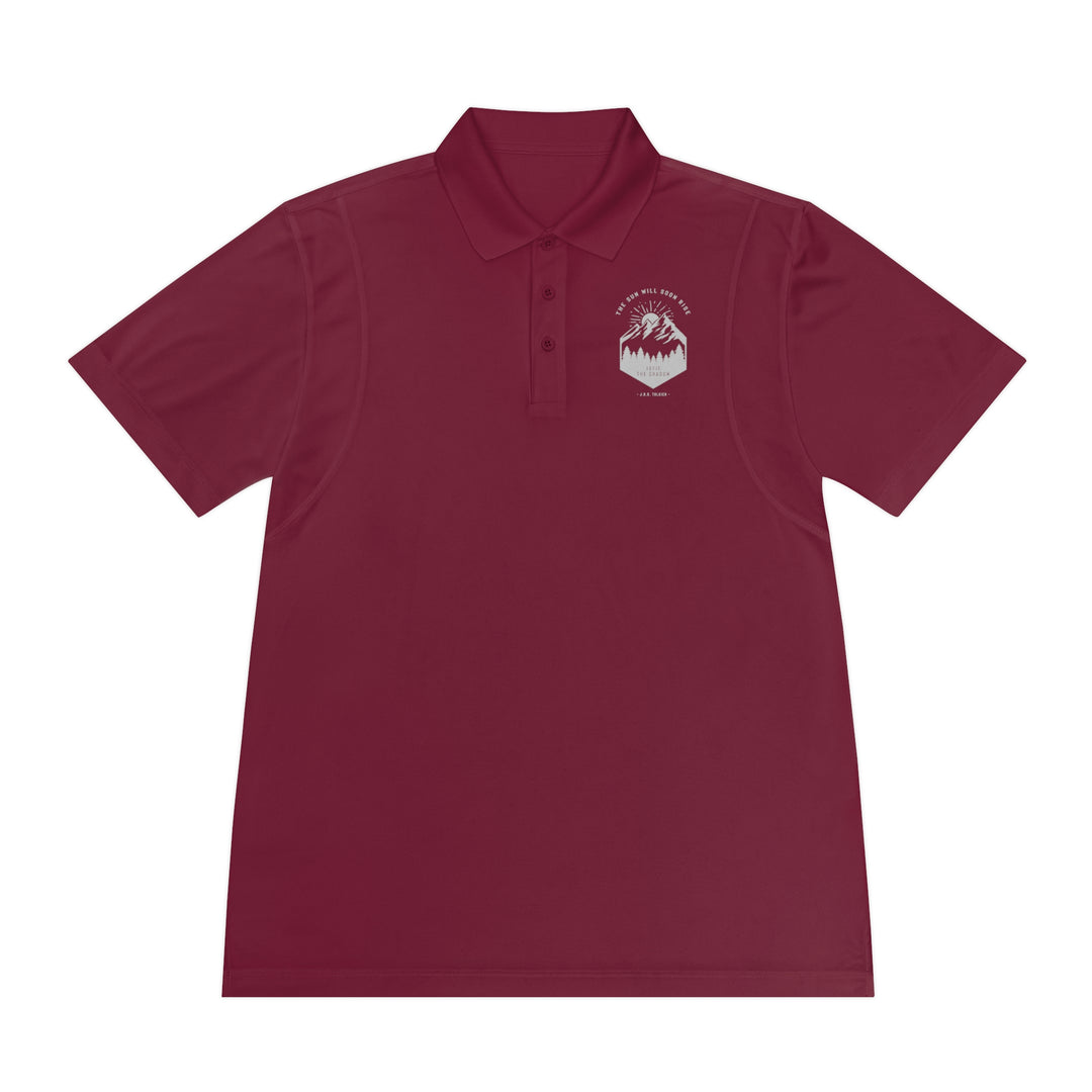 The Sun will Soon Rise Above the Shadows - Men's Sport Polo Shirt