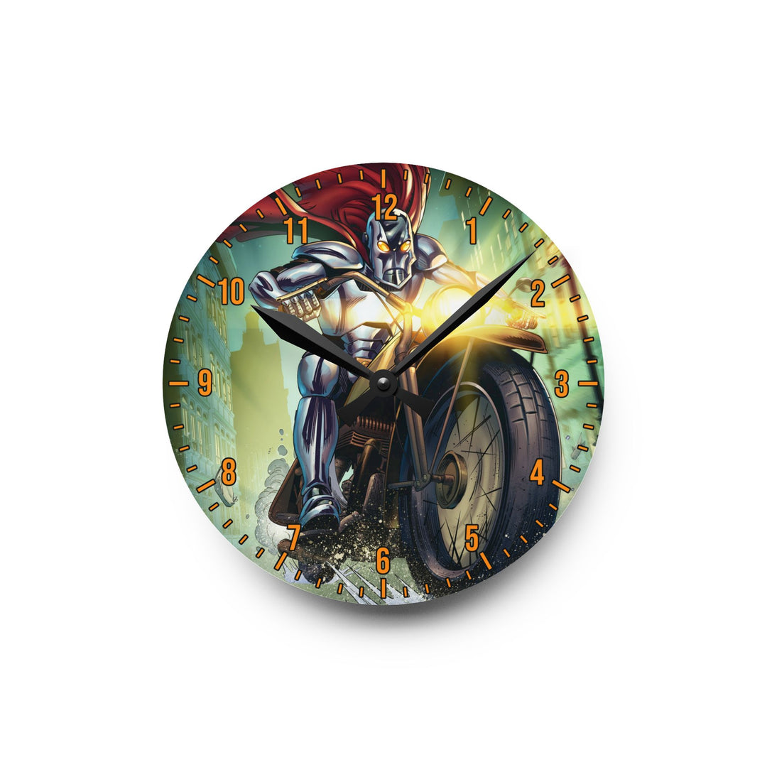 Medal Knight Acrylic Wall Clock