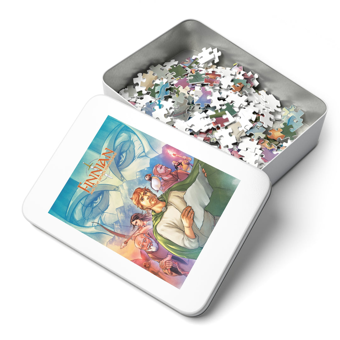 Finnian and the Seven Mountains - Puzzle in Metal Tin