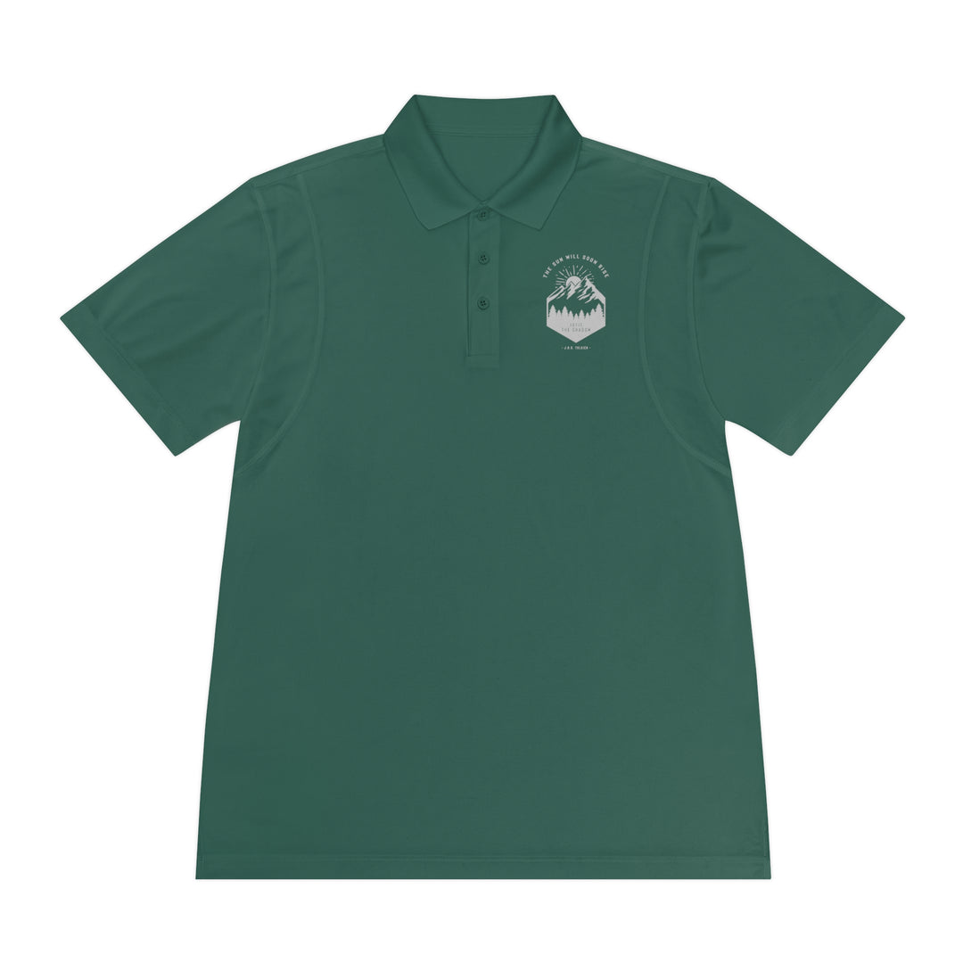 The Sun will Soon Rise Above the Shadows - Men's Sport Polo Shirt