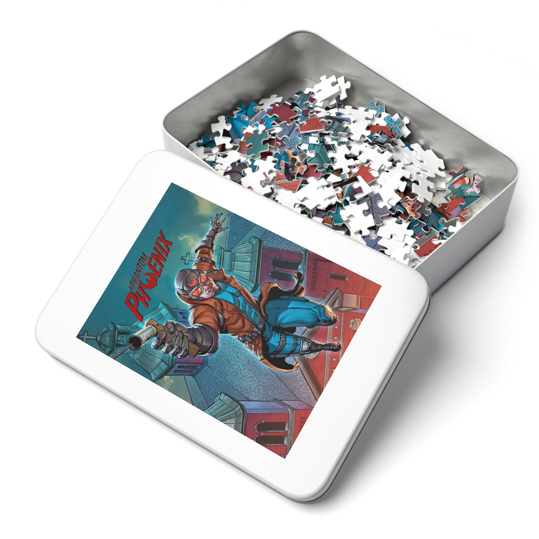 The Phantom Phoenix - Puzzle in Metal Tin