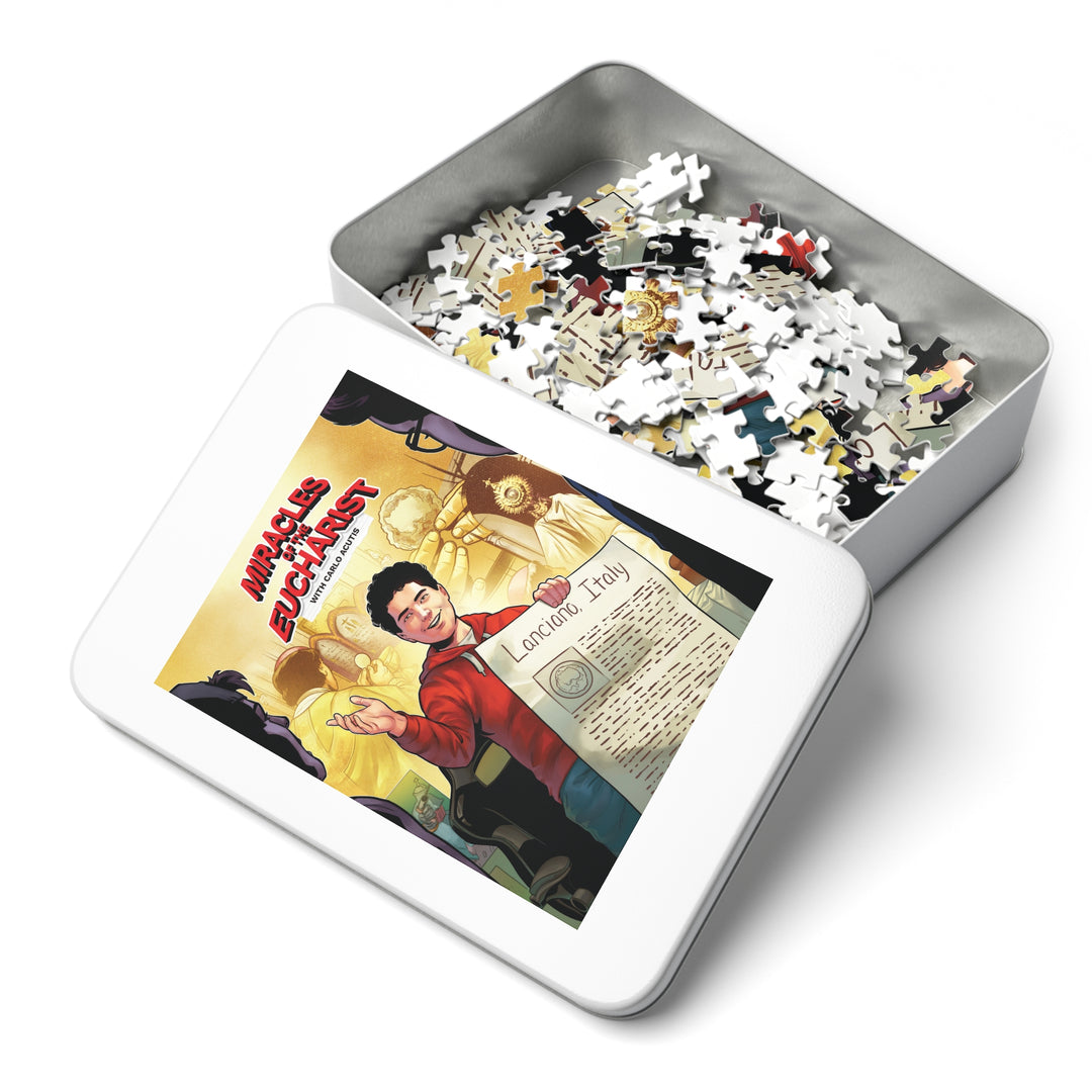 Carlo Acutis - Puzzle in Metal Tin