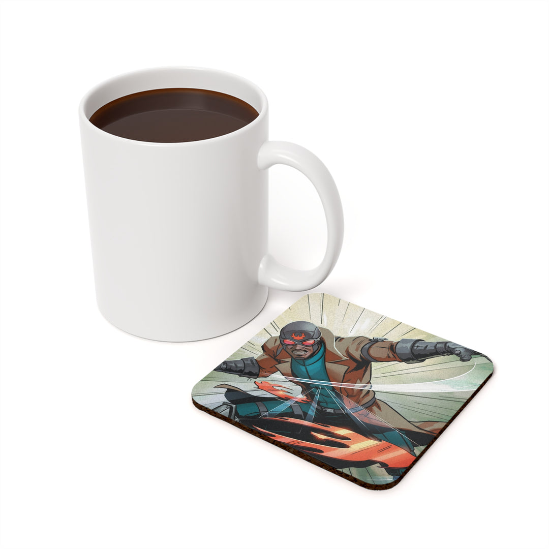 The Phantom Phoenix Cork Back Coaster