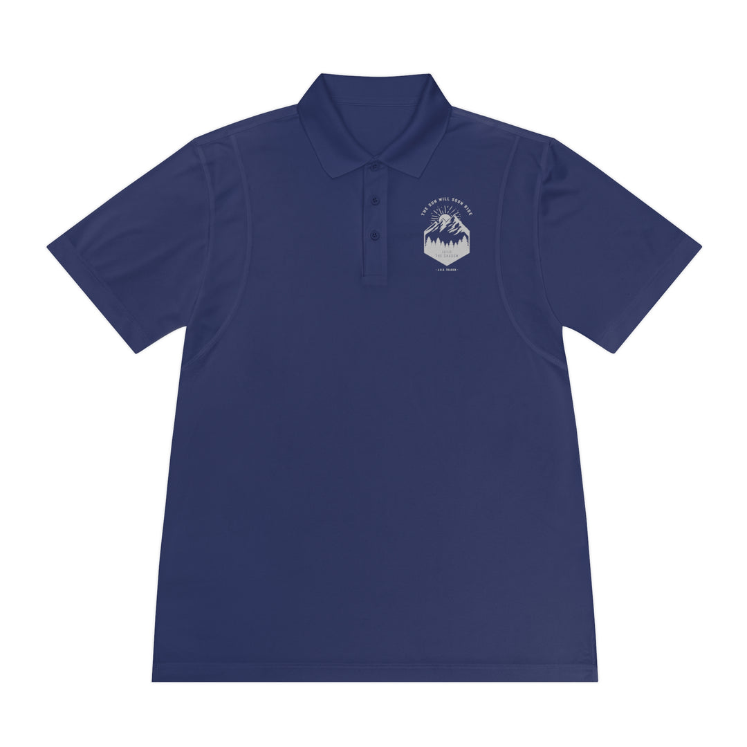 The Sun will Soon Rise Above the Shadows - Men's Sport Polo Shirt