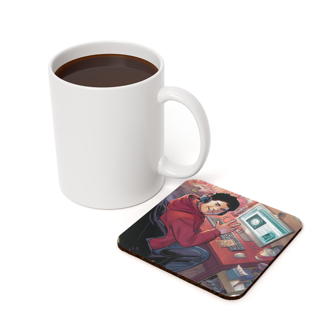 Carlo Acutis Cork Back Coaster