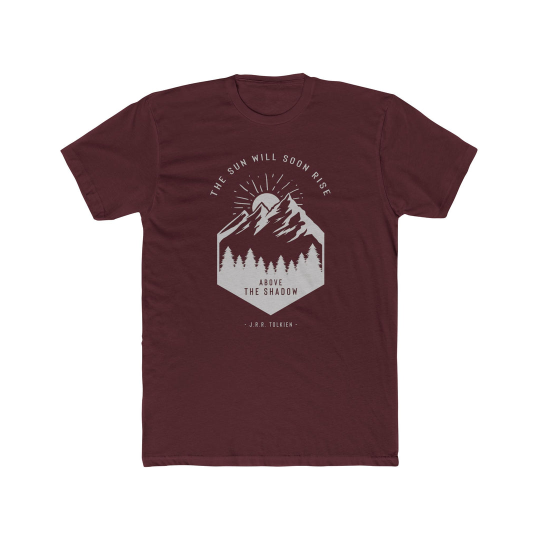 The Sun will Soon Rise Above the Shadow - Premium T-Shirt