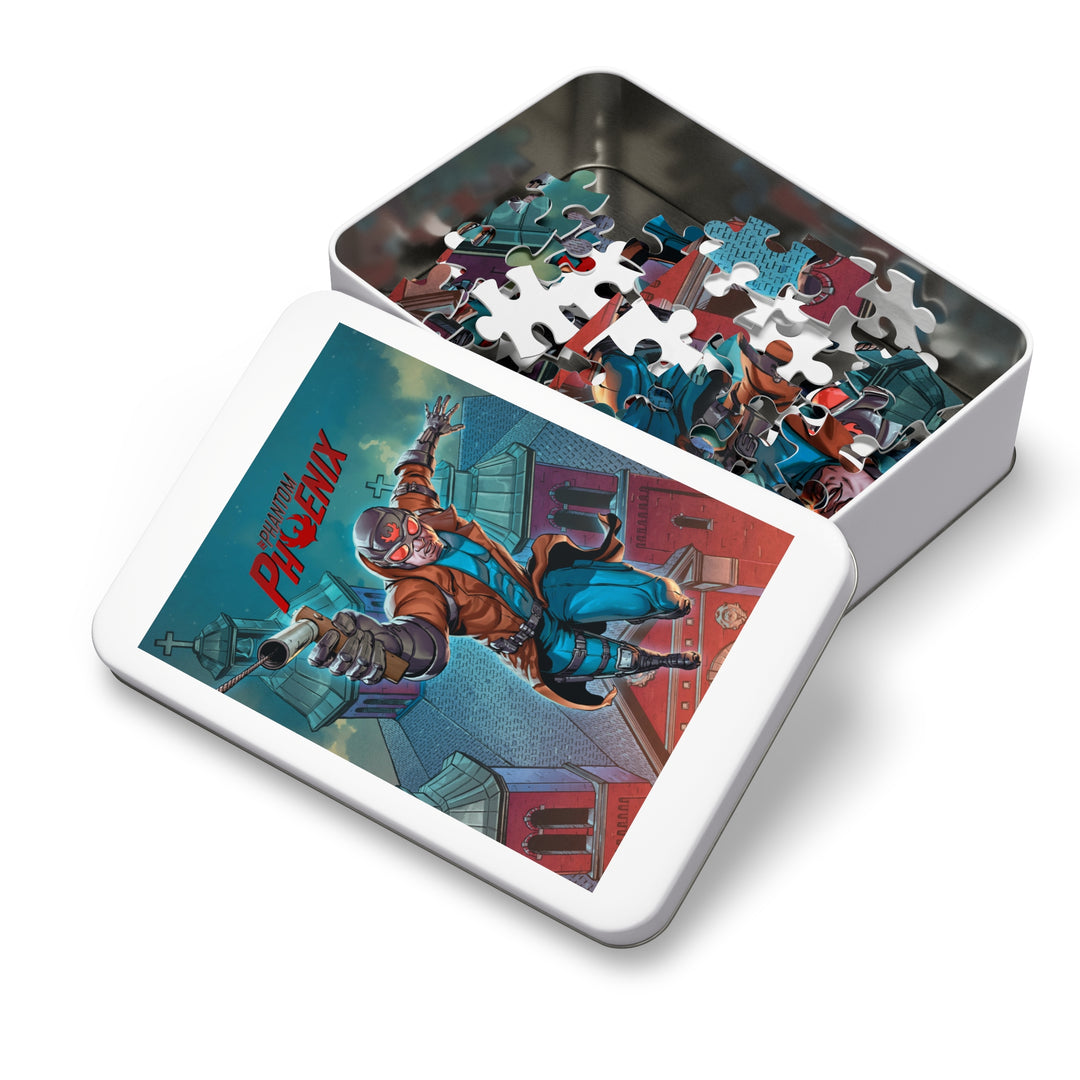 The Phantom Phoenix - Puzzle in Metal Tin