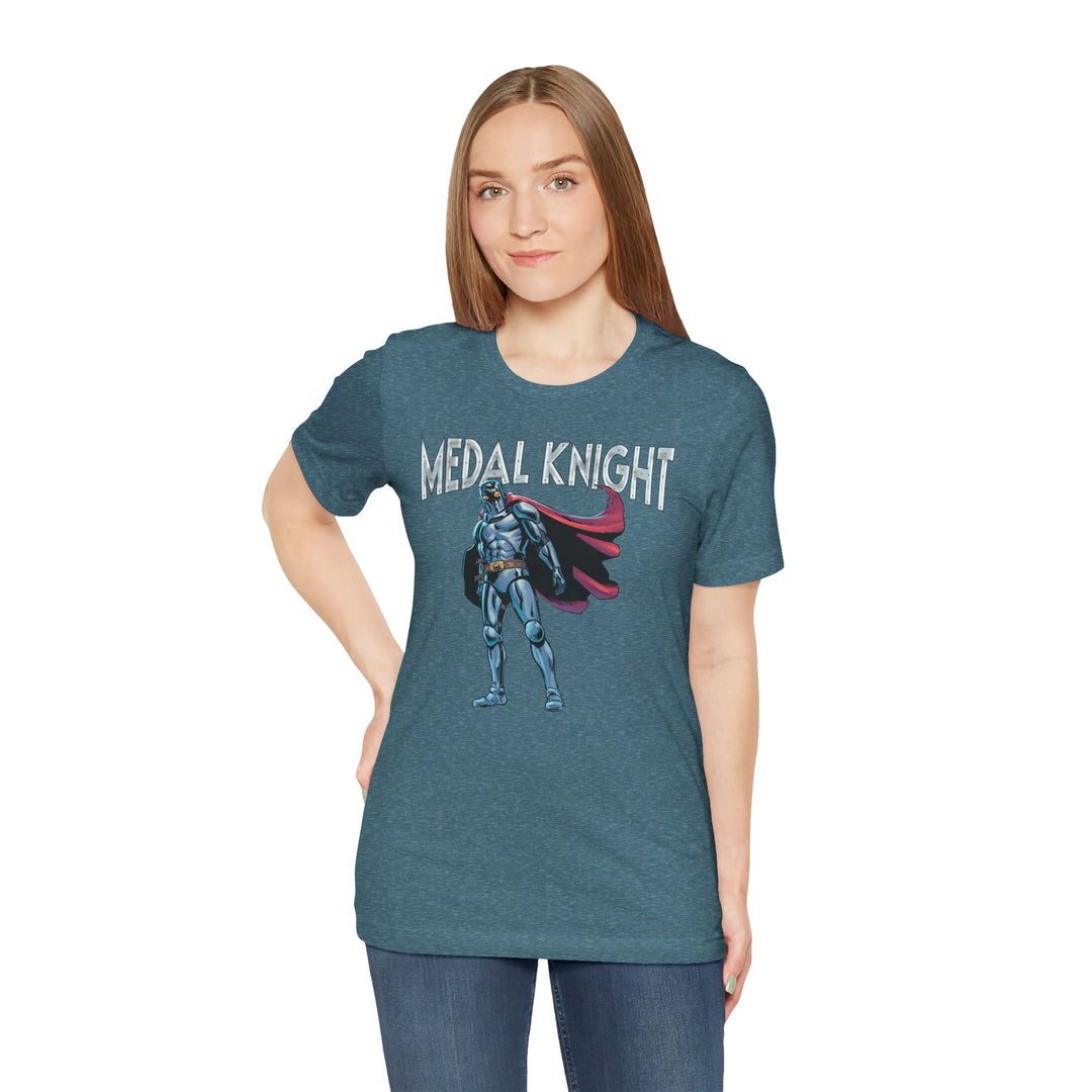 T-Shirt - Medal Knight Hero Standing Unisex Tee