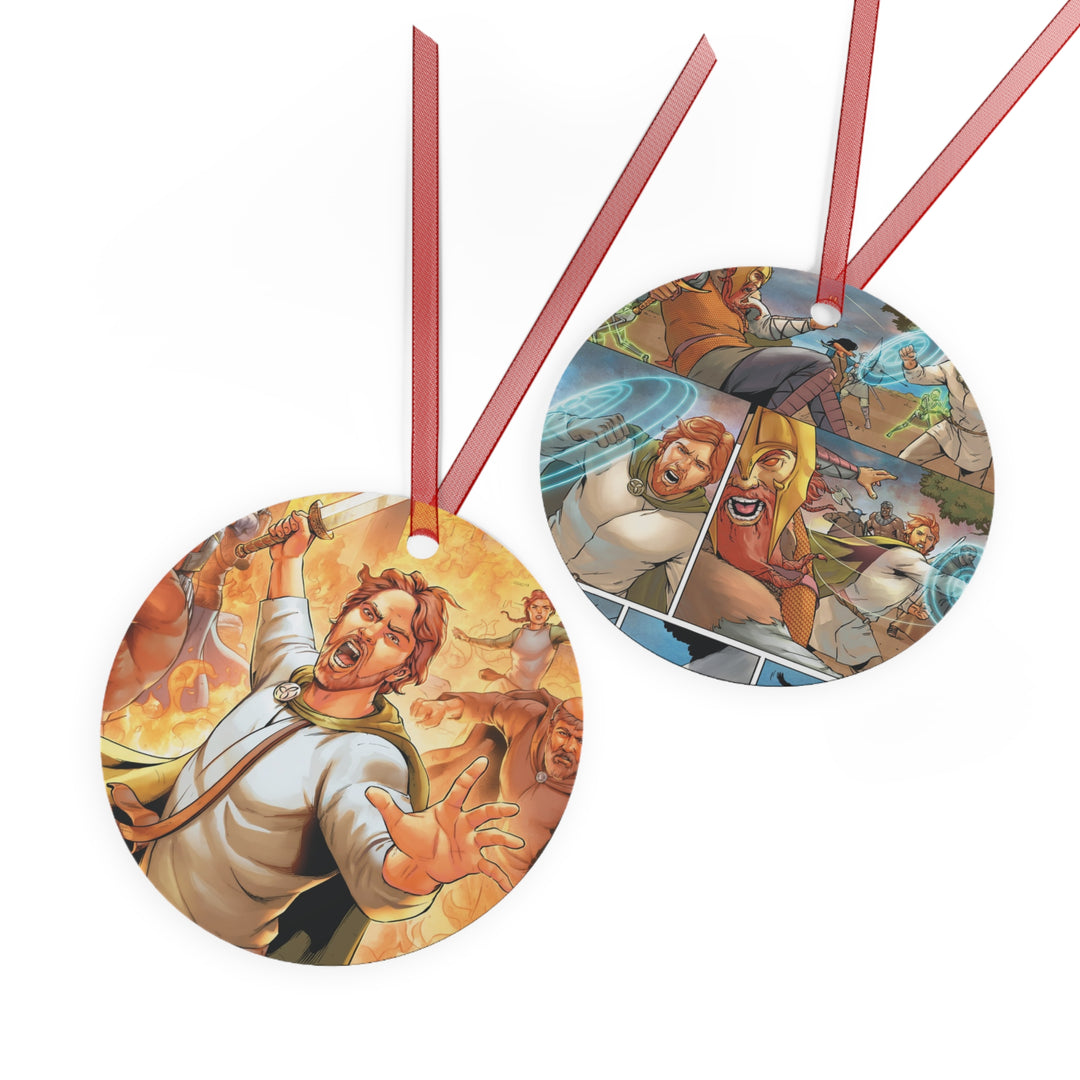 Finnian Metal Christmas Ornament