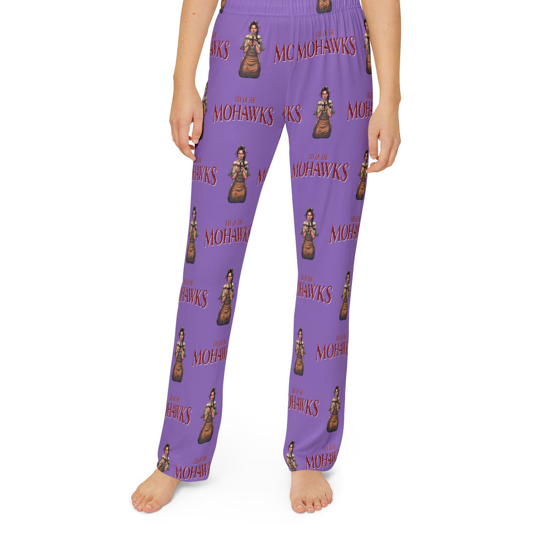 Saint Kateri - Lily of the Mohawks Kids Pajama Pants