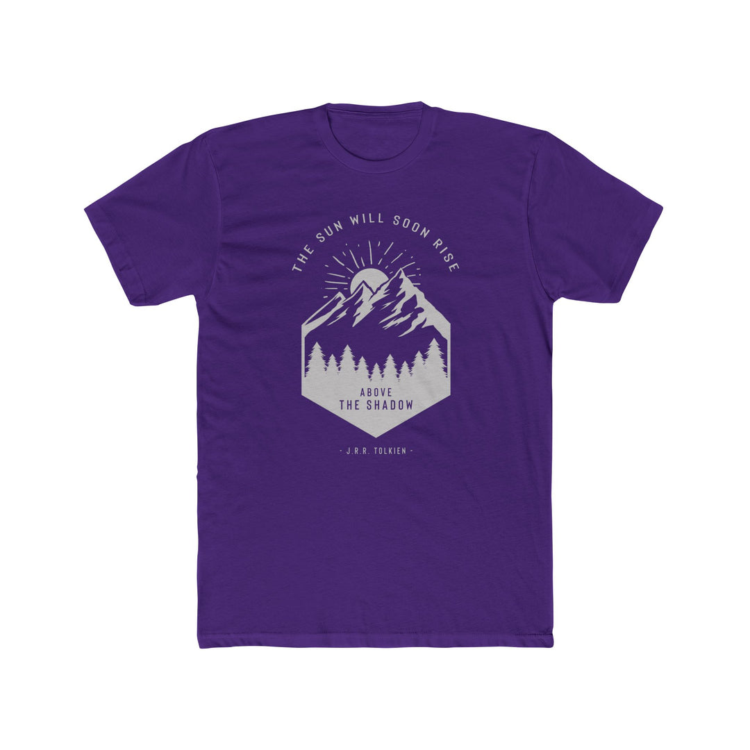 The Sun will Soon Rise Above the Shadow - Premium T-Shirt
