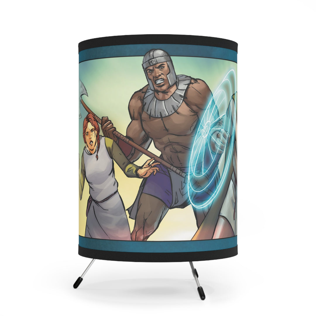 Finnian and the Seven Mountains Tripod Lamp