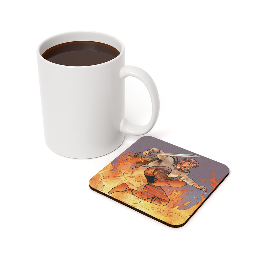 Finnian Cork Back Coaster