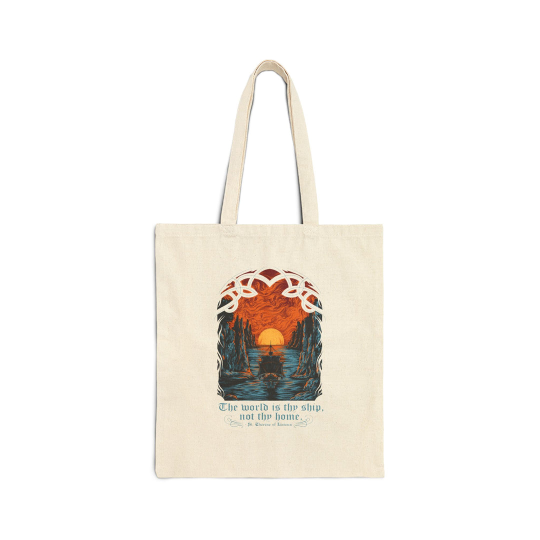 The World is Thy Ship Canvas Tote Bag