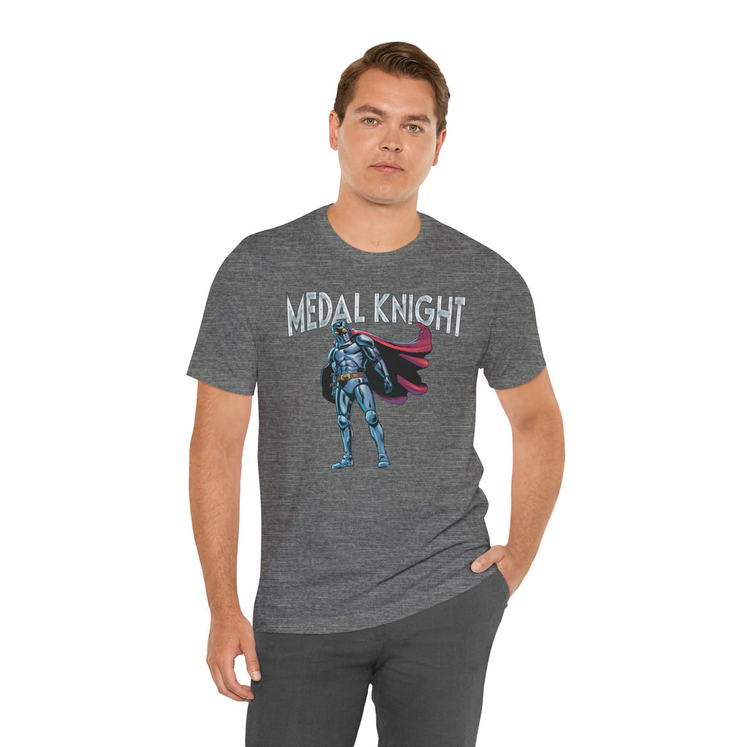 T-Shirt - Medal Knight Hero Standing Unisex Tee