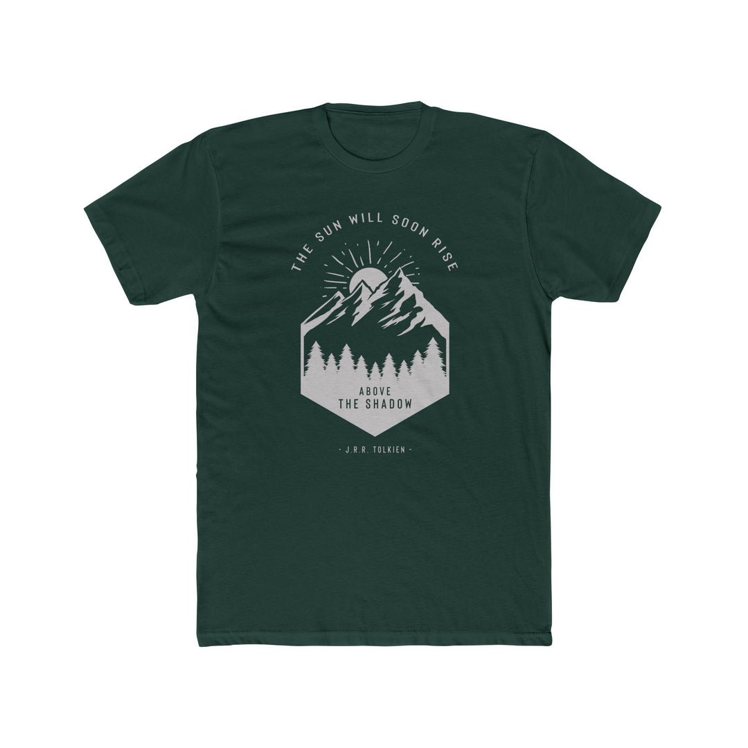 The Sun will Soon Rise Above the Shadow - Premium T-Shirt