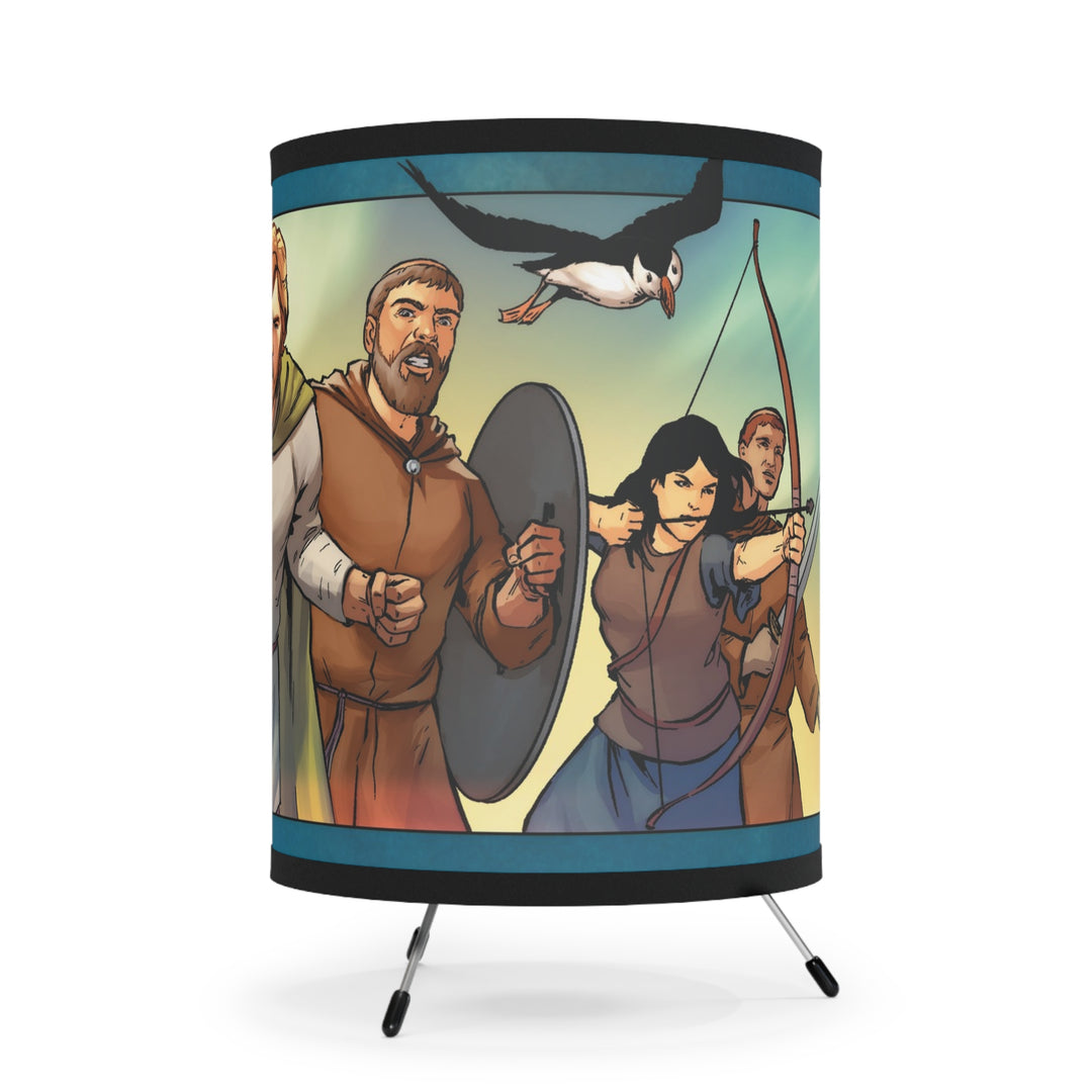 Finnian and the Seven Mountains Tripod Lamp