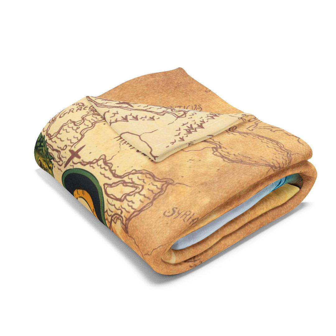 Finnian and the Seven Mountains - Fleece Blanket