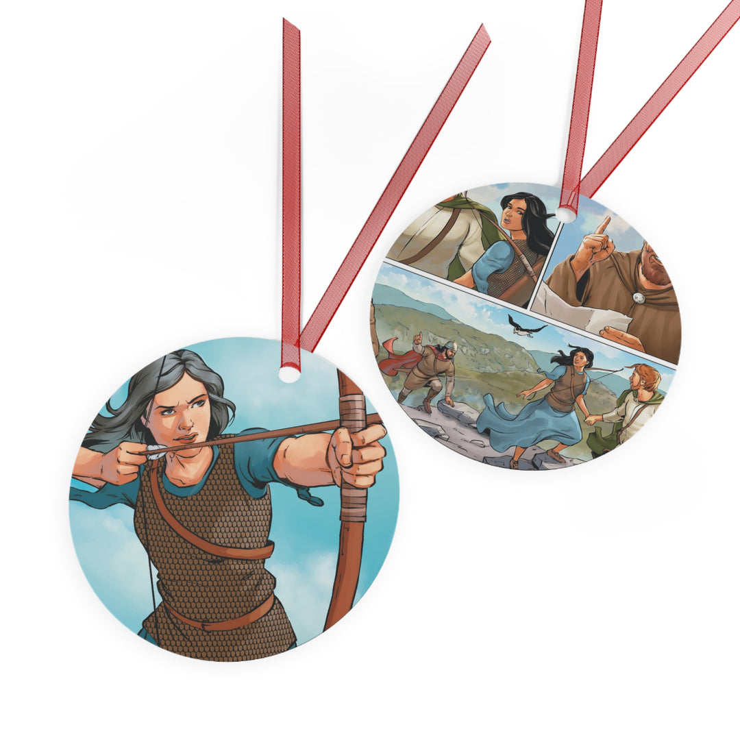 Merewyn Metal Christmas Ornament