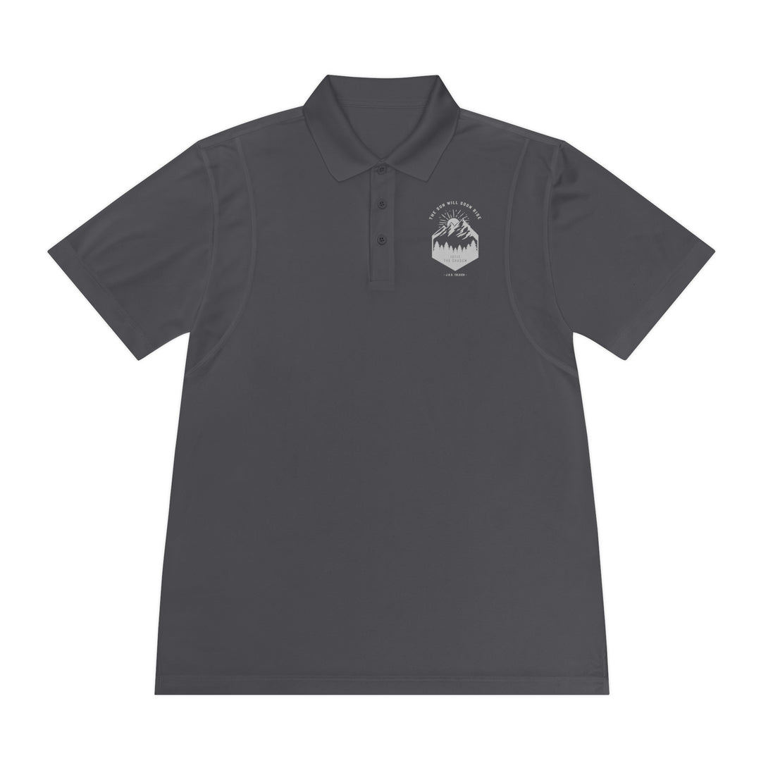 The Sun will Soon Rise Above the Shadows - Men's Sport Polo Shirt