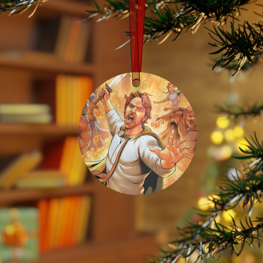 Finnian Metal Christmas Ornament