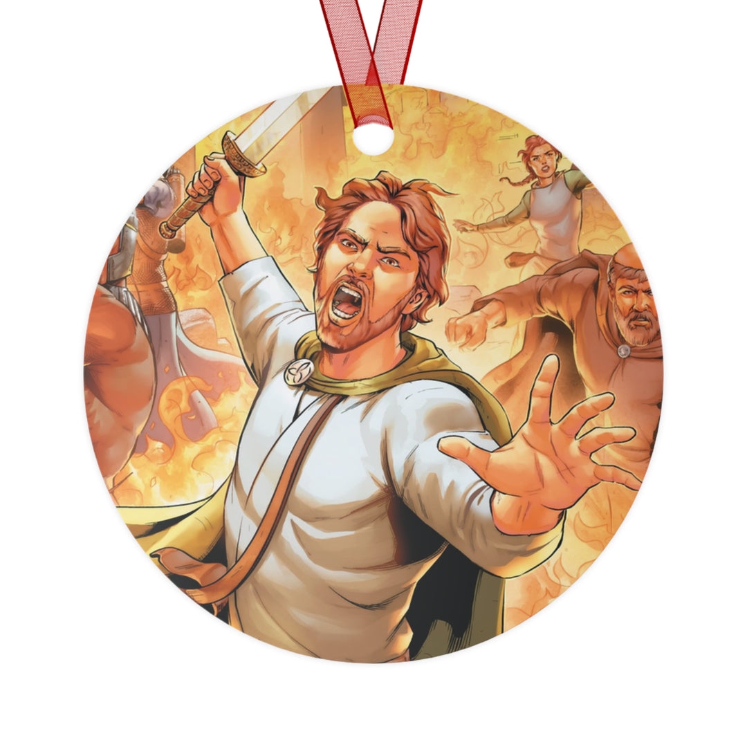 Finnian Metal Christmas Ornament