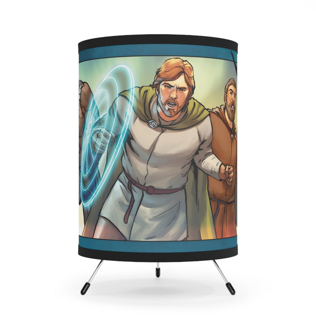 Finnian and the Seven Mountains Tripod Lamp