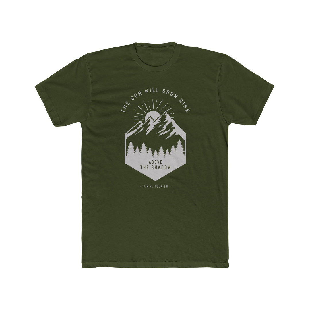 The Sun will Soon Rise Above the Shadow - Premium T-Shirt