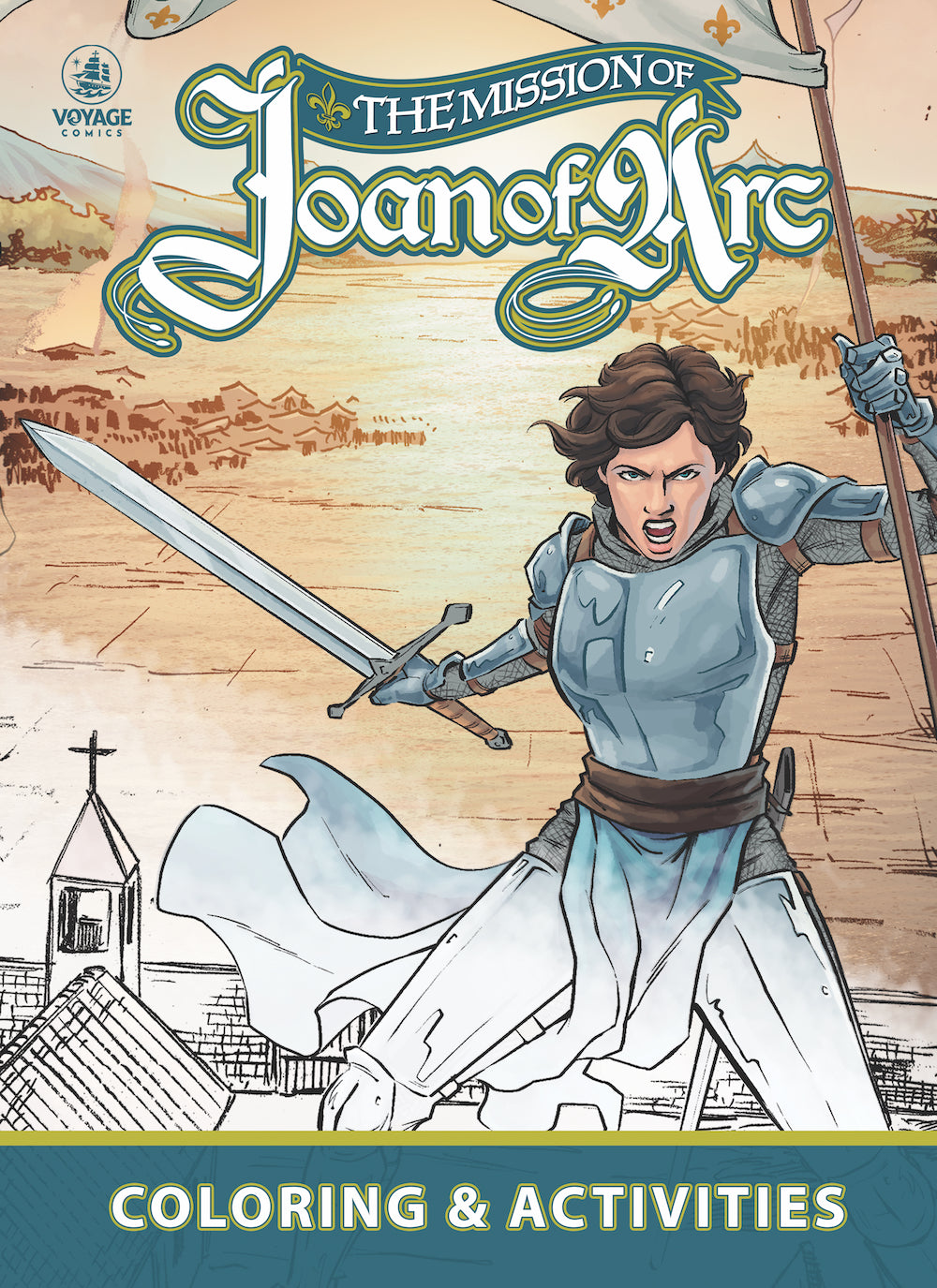 Mission of Joan of Arc Coloring & Activities Book