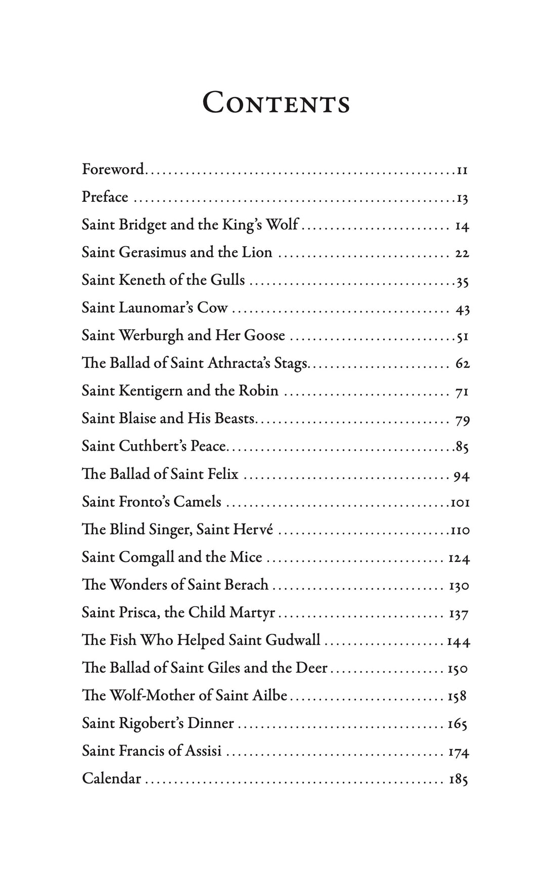 The Book of Saints and Friendly Beasts - Voyage Classics