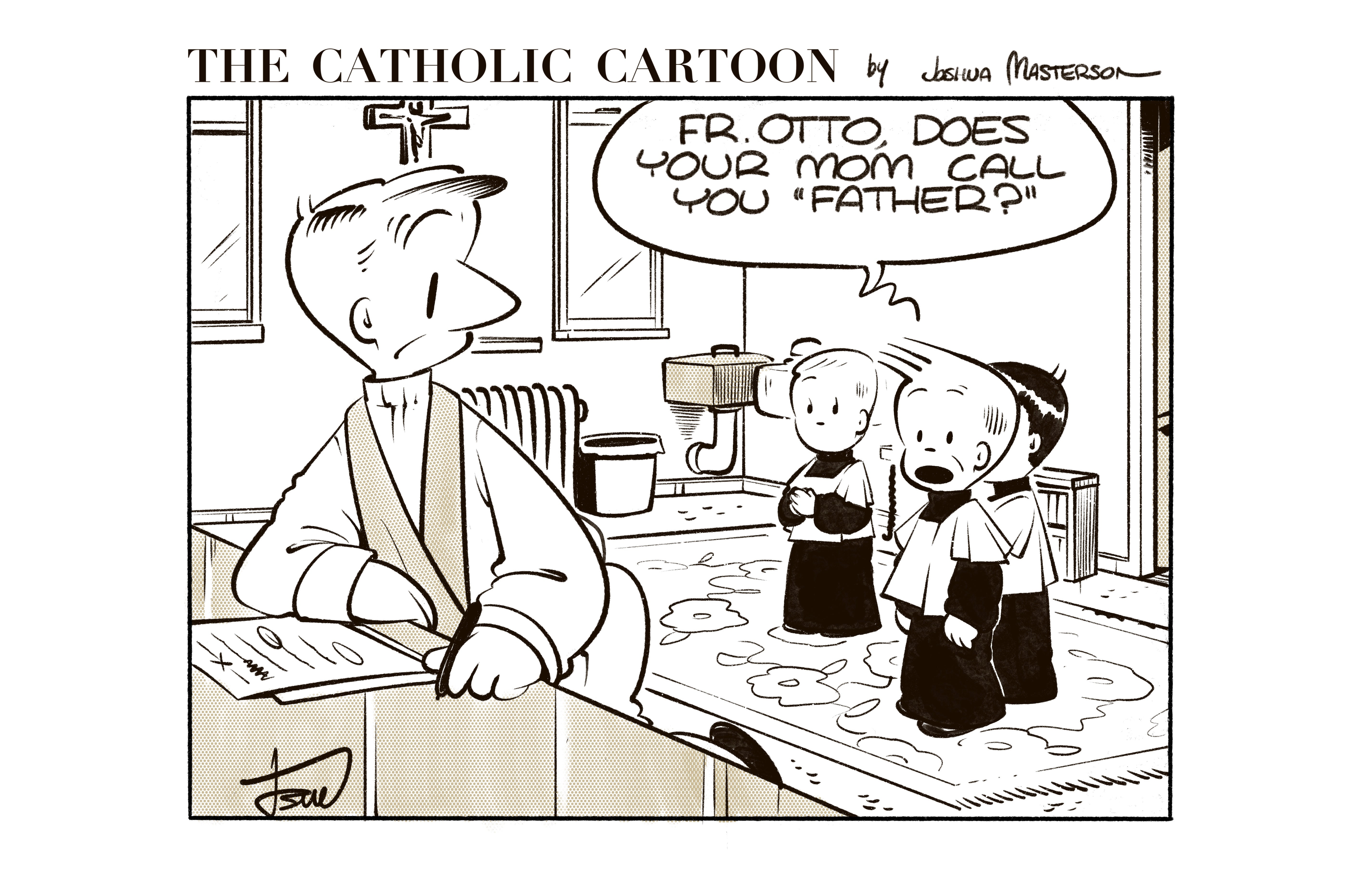 The Catholic Cartoon Collection: No. 1 – Voyage Comics