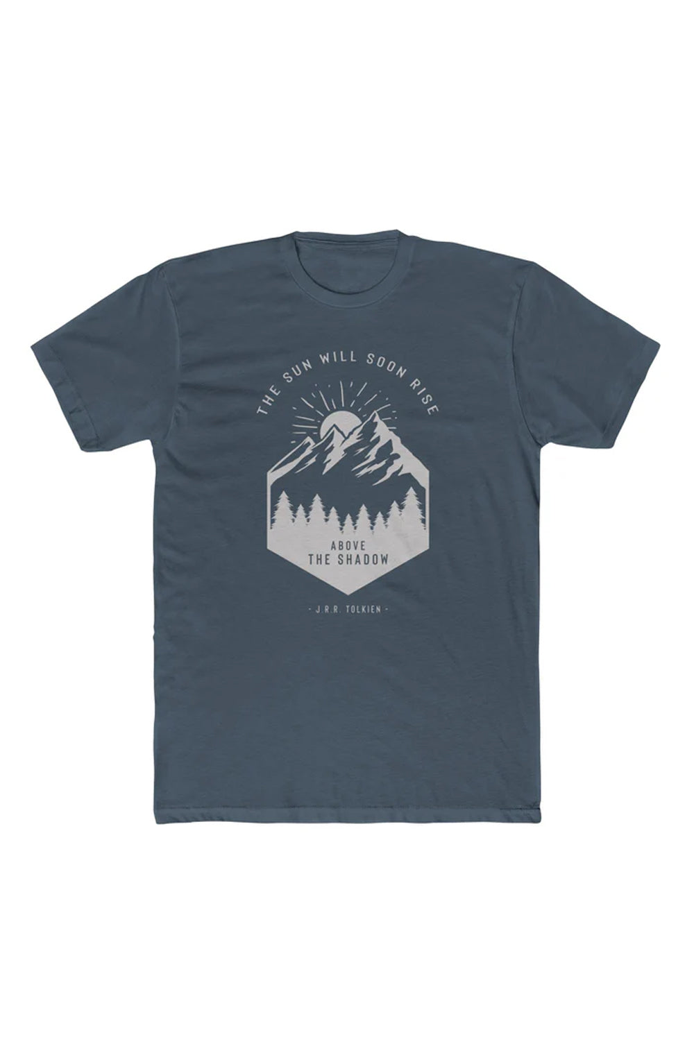 The Sun will Soon Rise Above the Shadow - Premium T-Shirt