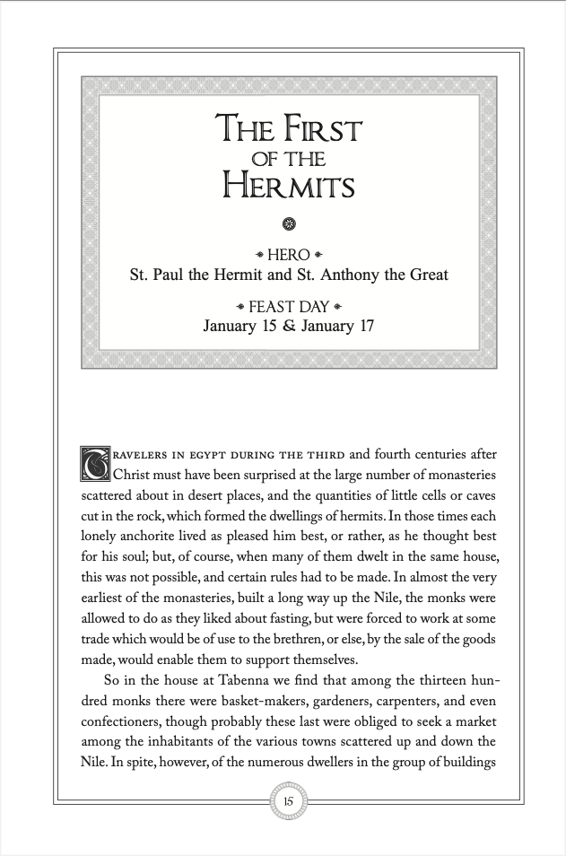 The Book of Saints and Heroes - Voyage Classics
