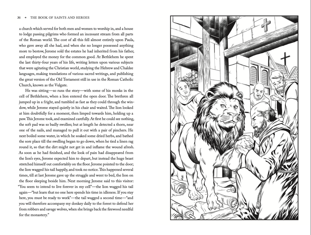 The Book of Saints and Heroes - Voyage Classics