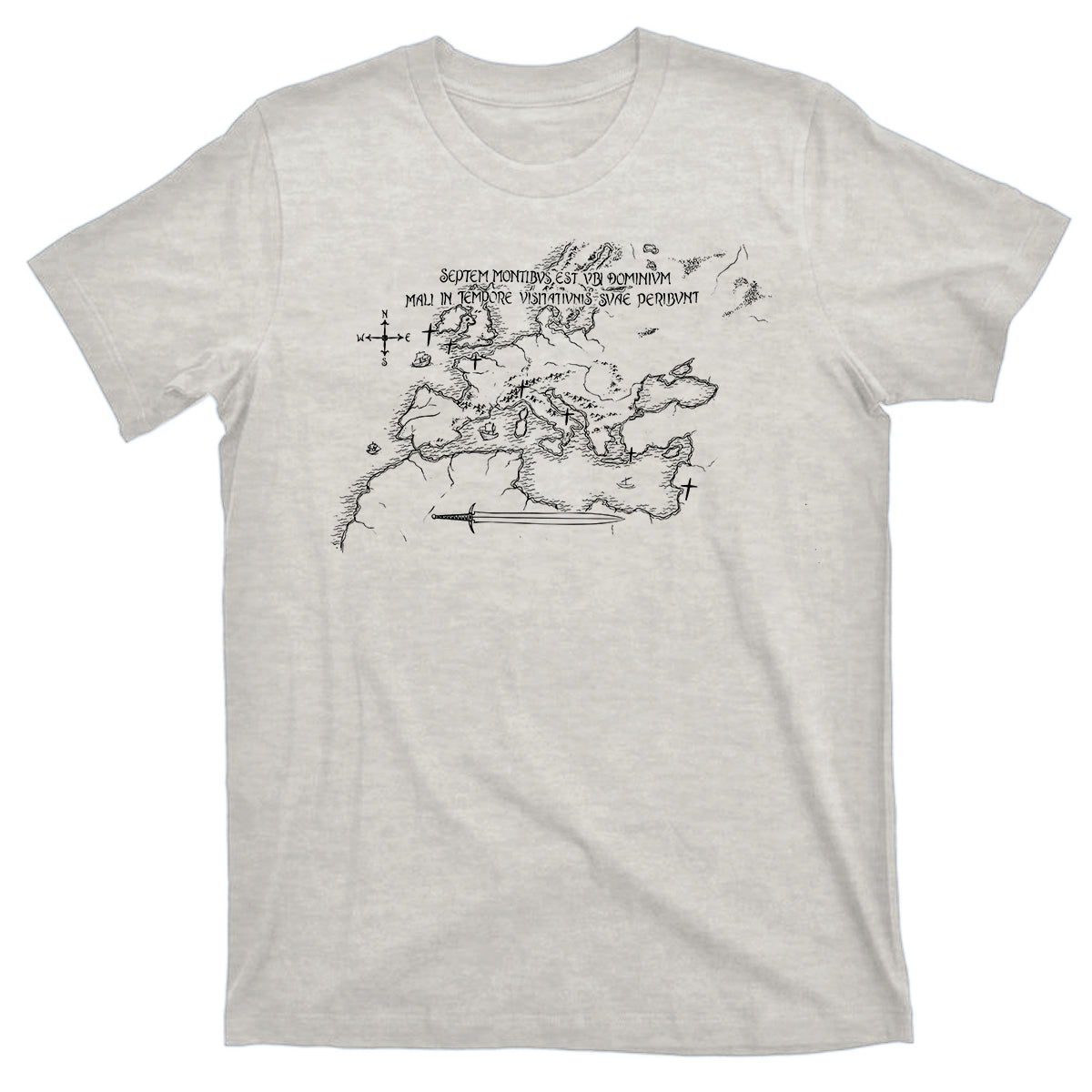 Finnian Map T-Shirt – Voyage Comics