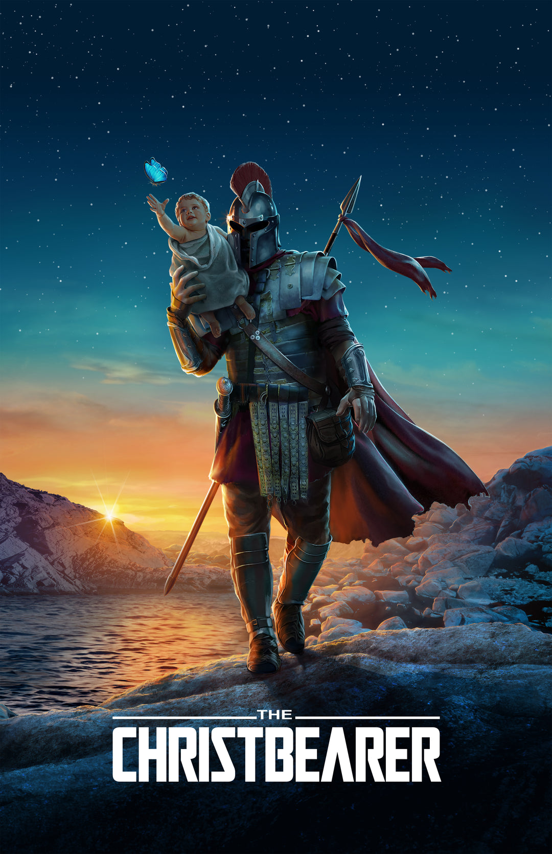 The Christbearer - St. Christopher Poster/Print